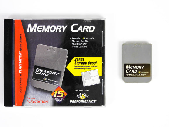 Memory Card Storage Case v1 [Performance] (Playstation / PS1)
