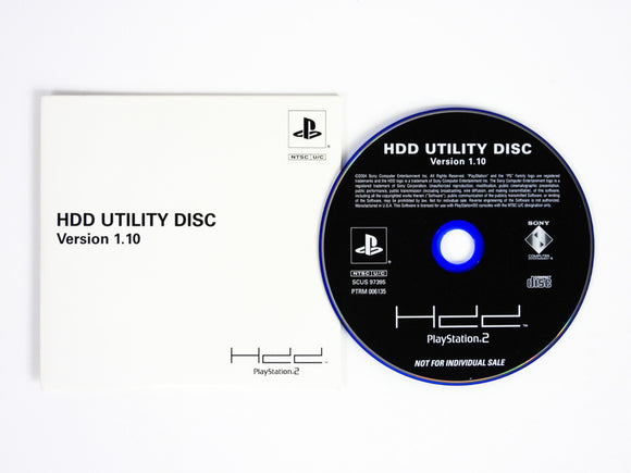 HDD Utility Disc Version 1.10 [Not For Resale] (Playstation 2 / PS2)