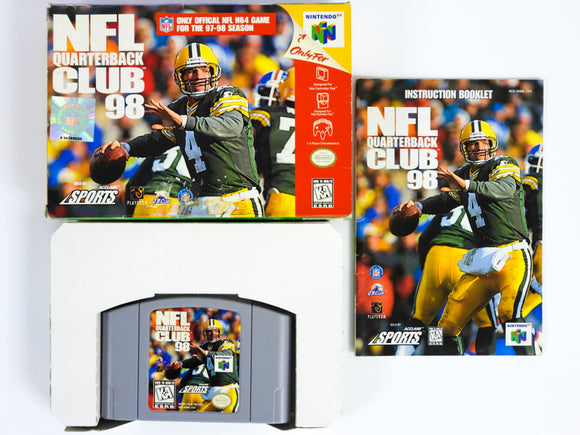 NFL Quarterback Club 98 (Nintendo 64 / N64)
