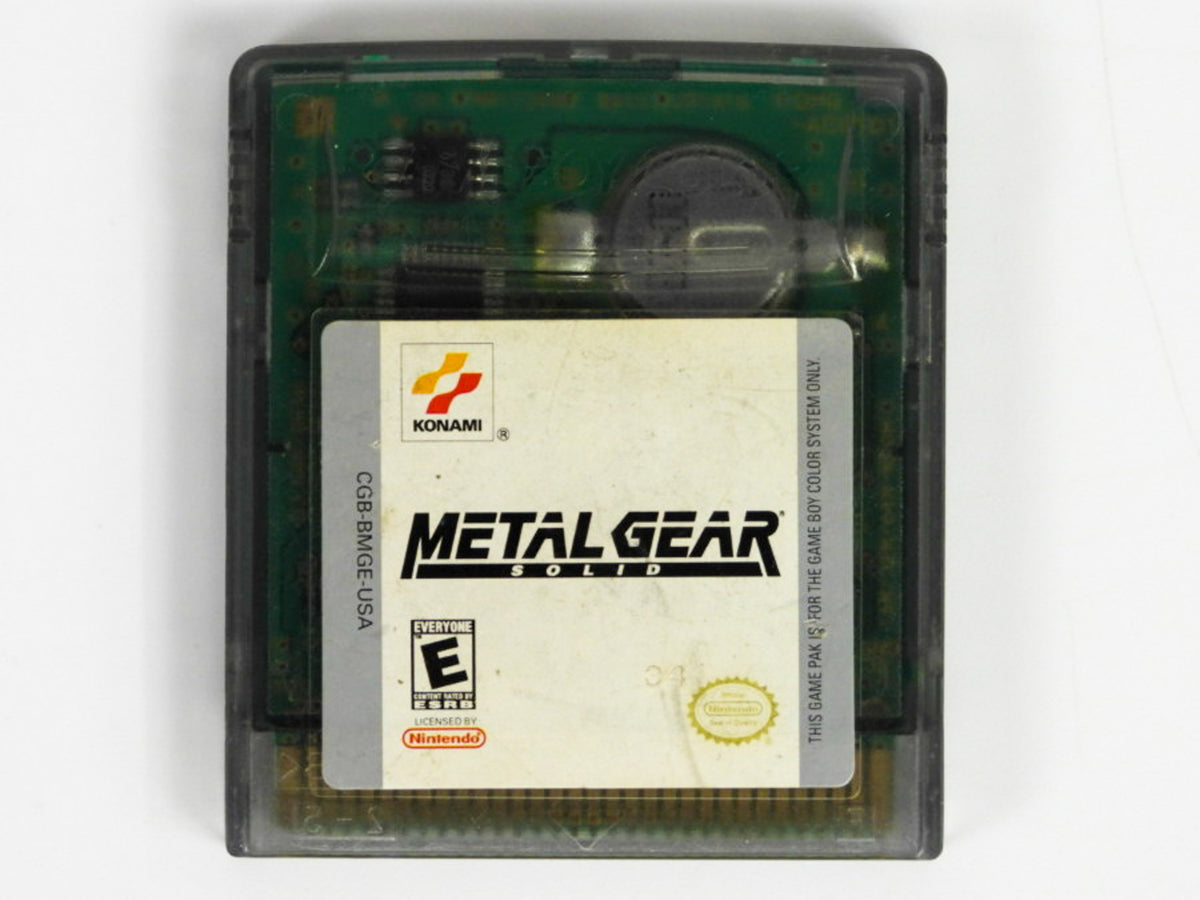 Metal Gear Solid (Nintendo Game Boy Color / GBC) – Retro MTL