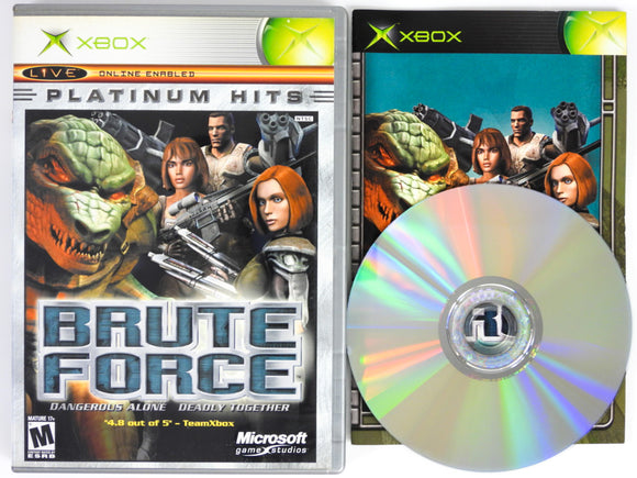 XBOX02) XBOX Brute Force PAL FR COMPLET XBOX02) XBOX Brute Force PAL FR COMPLET