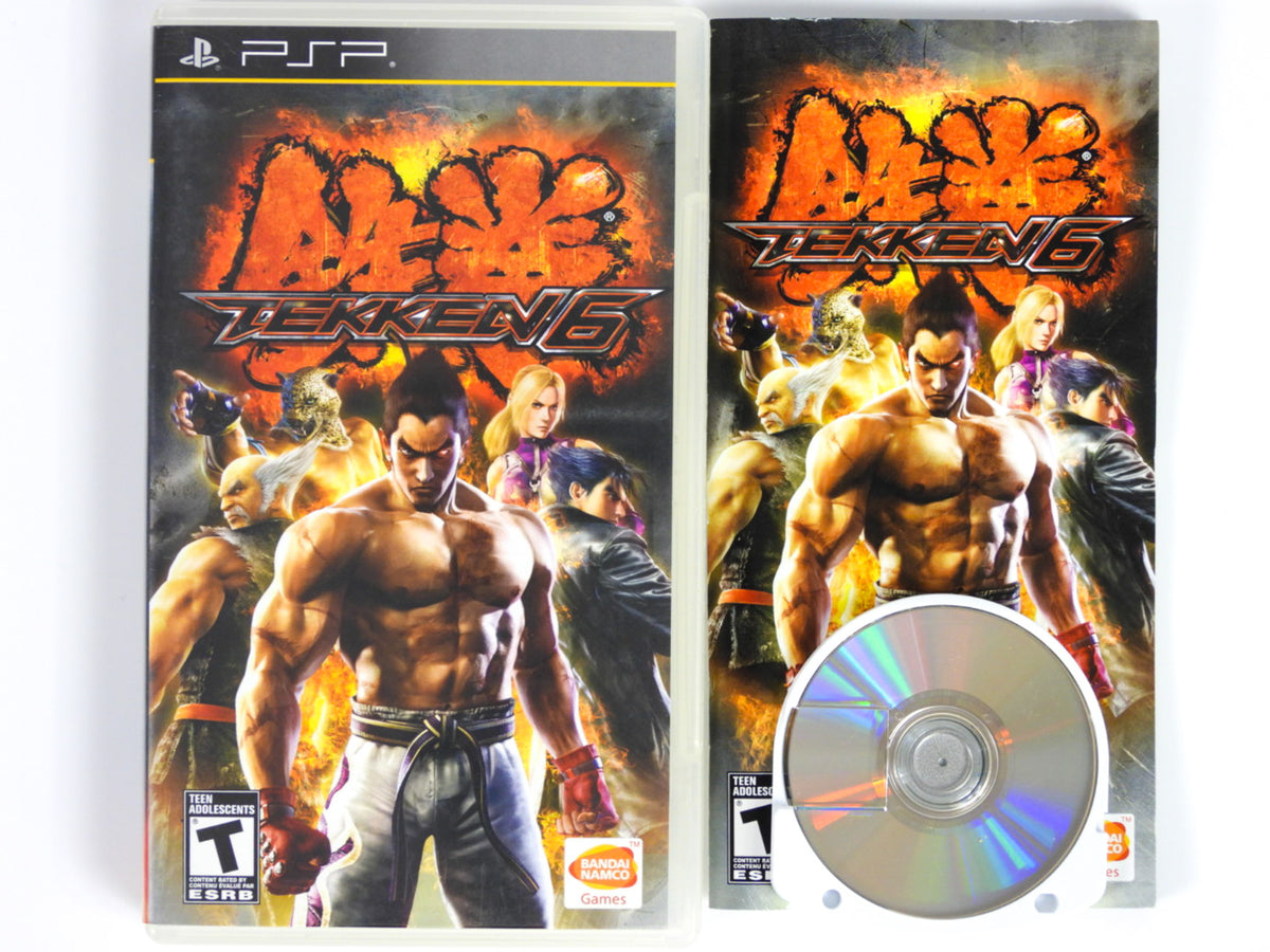 Jeux Vidéo Tekken 6 PlayStation Portable (PSP) d'occasion Jeux Vidéo Tekken 6 PlayStation Portable (PSP) d'occasion