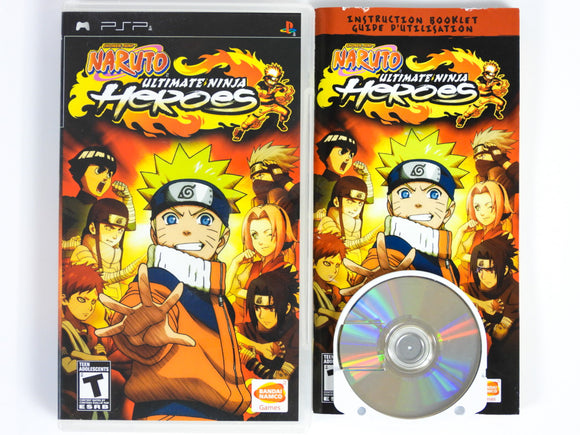 Naruto Ultimate Ninja Heroes (Playstation Portable / PSP)