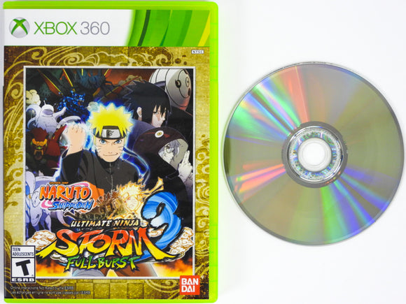 Naruto Shippuden Ultimate Ninja Storm 3 Full Burst (Xbox 360)