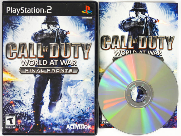 Call Of Duty World At War Final Fronts (Playstation 2 / PS2)