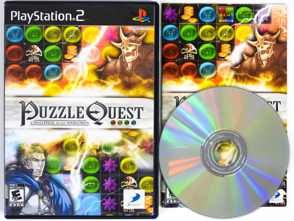 Puzzle Quest Challenge Of The Warlords (Playstation 2 / PS2)