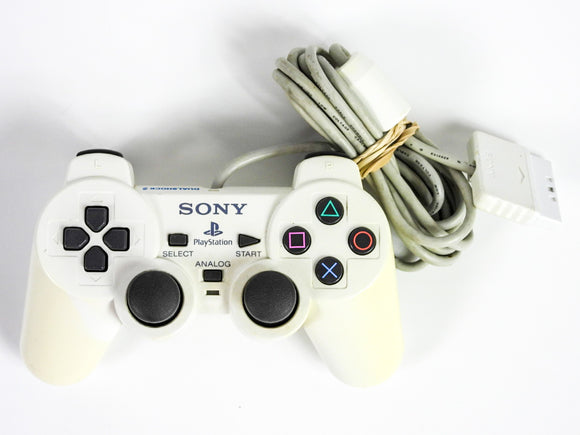 White Dualshock 2 Controller (Playstation 2 / PS2)