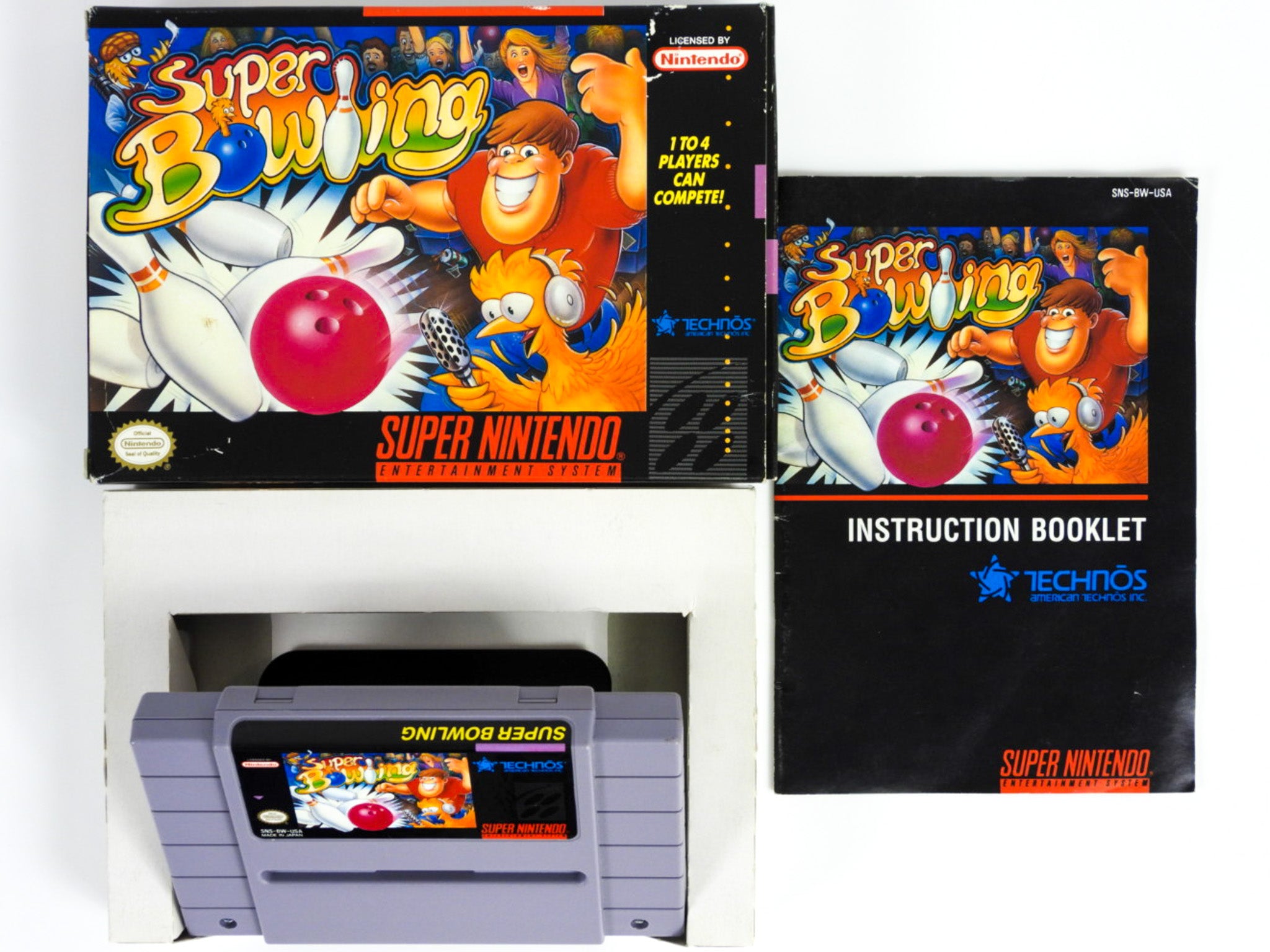 Super bowling shop snes