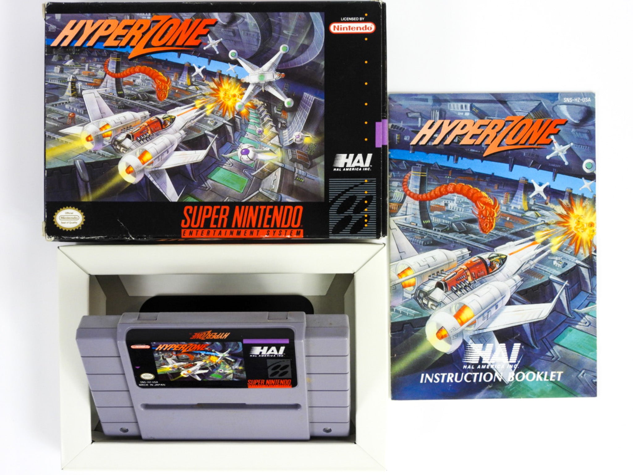 Hyperzone Hyperzone (Super Nintendo / SNES) – Retro MTL