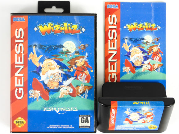 Wiz 'N' Liz (Sega Genesis)