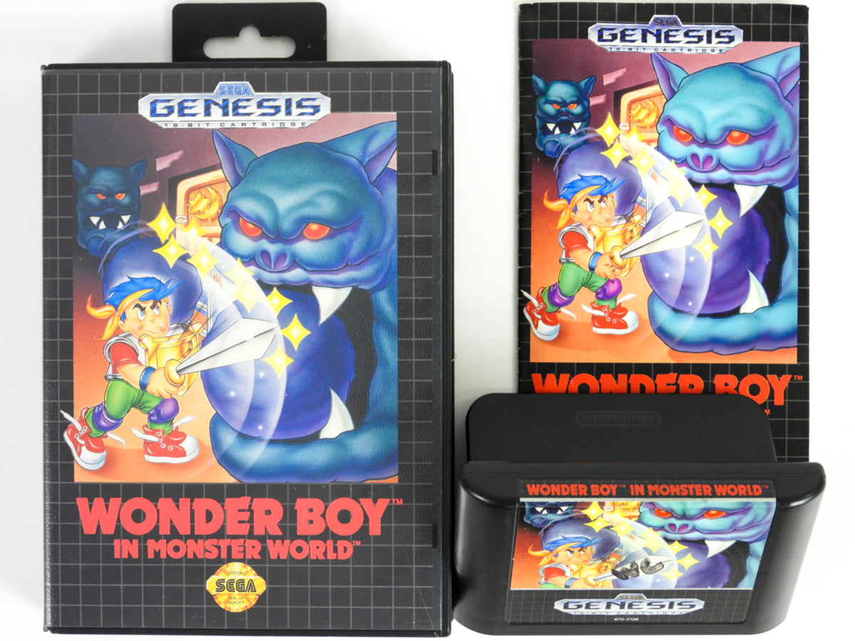 Wonder Boy In Monster World Sega Genesis Retro MTL wonder-boy-in-monster-world-sega-genesis-retro-mtl