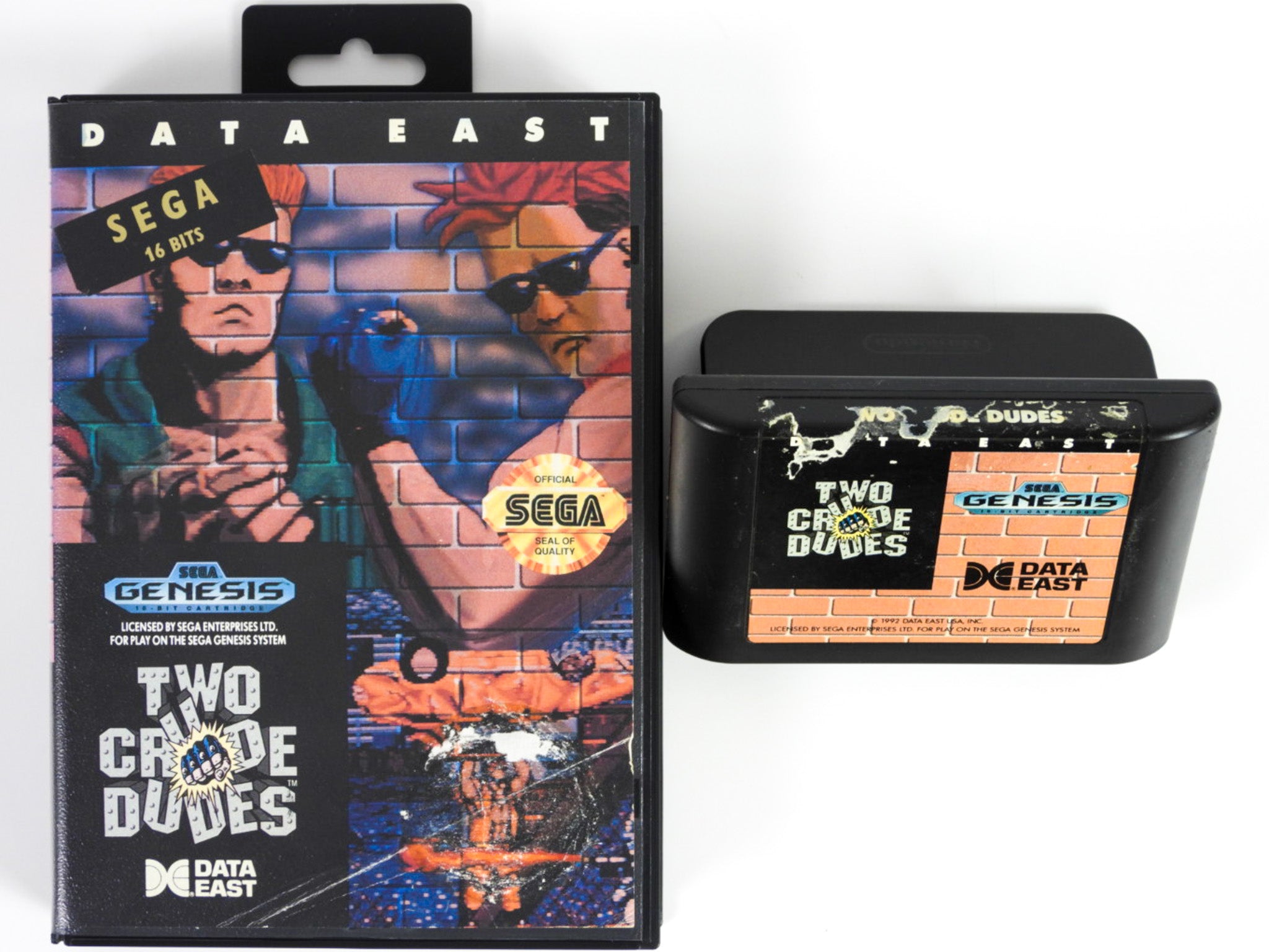 Ficha Técnica de Two Crude Dudes para Sega Mega Drive - Genesis | Museo Ficha Técnica de Two Crude Dudes para Sega Mega Drive - Genesis | Museo