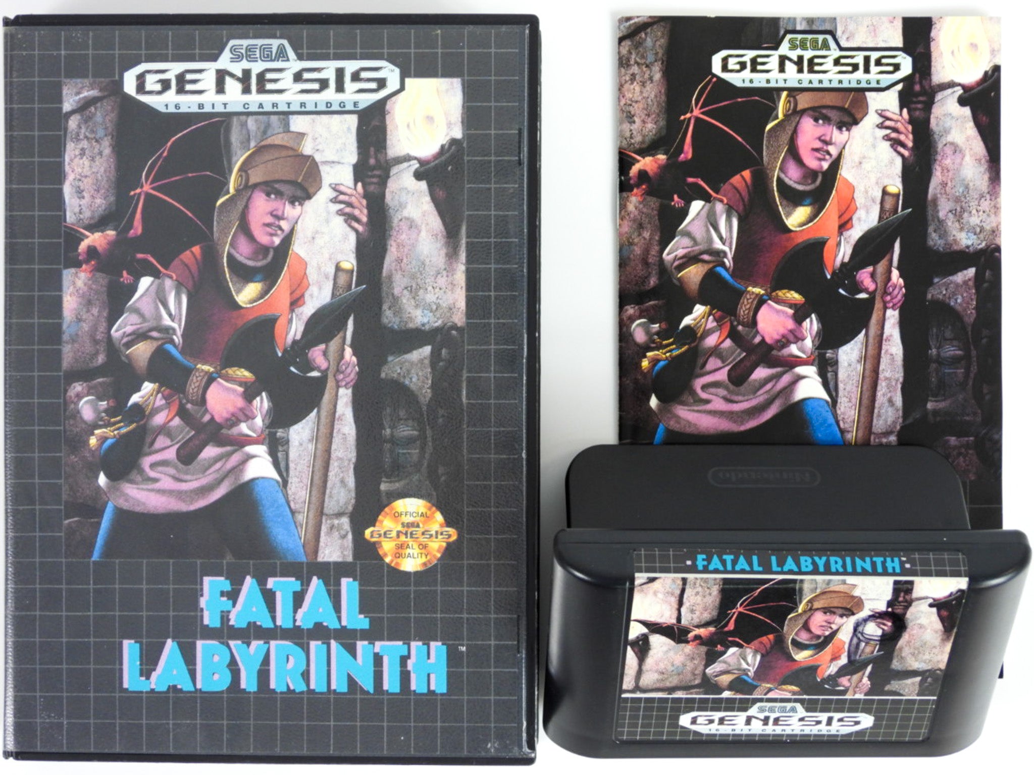 Fatal Labyrinth pour Megadrive occasion - Retro Game Place Fatal Labyrinth pour Megadrive occasion - Retro Game Place