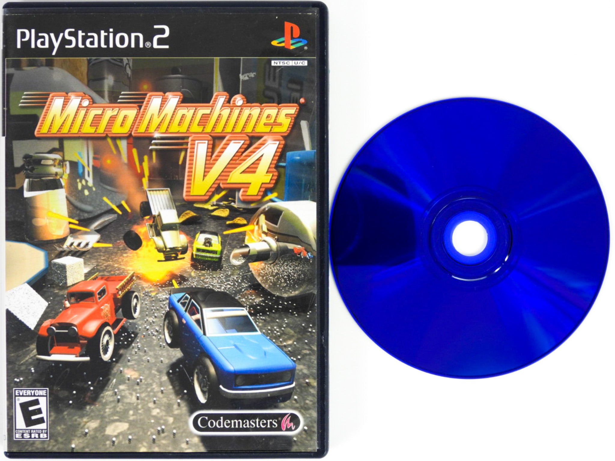 Micro Machines V4 (PlayStation 2 / PS2) – Retro MTL