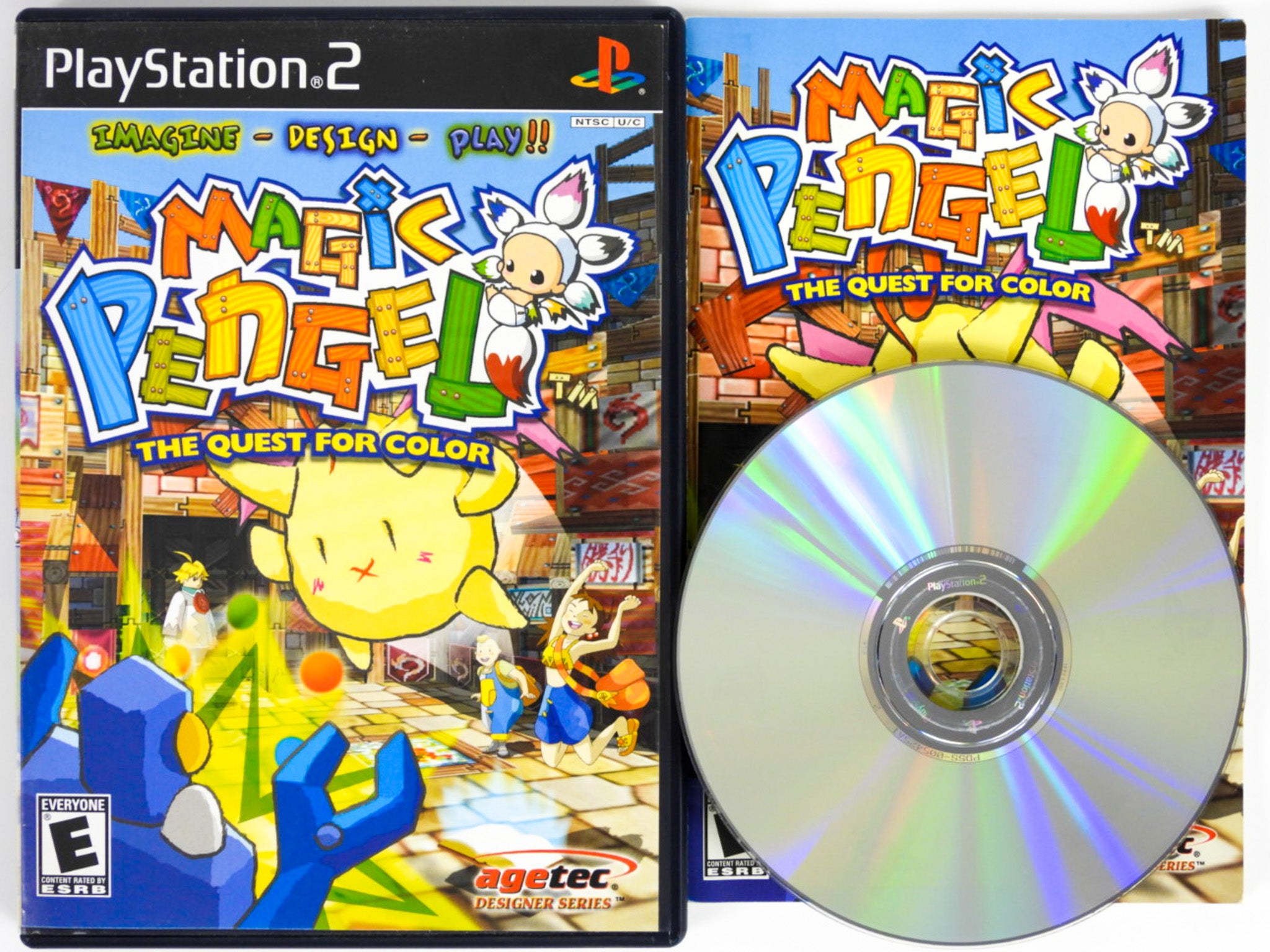 Magic Pengel The Quest For Color (PlayStation 2 / PS2) – Retro MTL