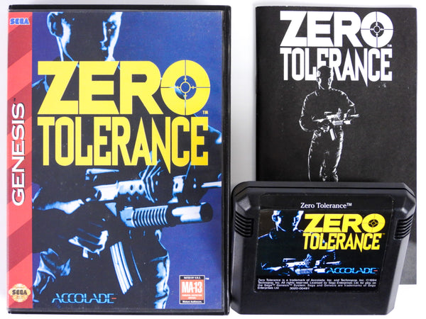Zero Tolerance / Sega Mega Drive (Gebraucht) in St. Gallen für CHF 17.9