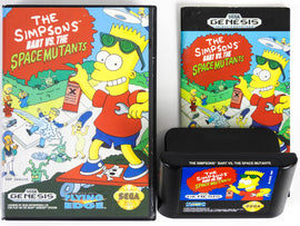 The Simpsons Bart Vs The Space Mutants (Sega Genesis)
