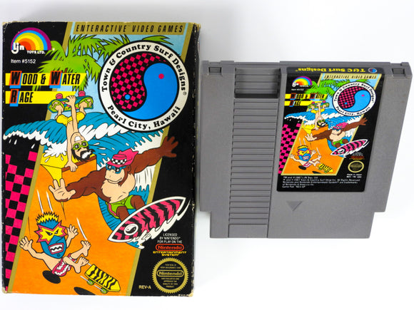 Town & Country Surf Designs: Wood and Water Rage (Nintendo / NES)