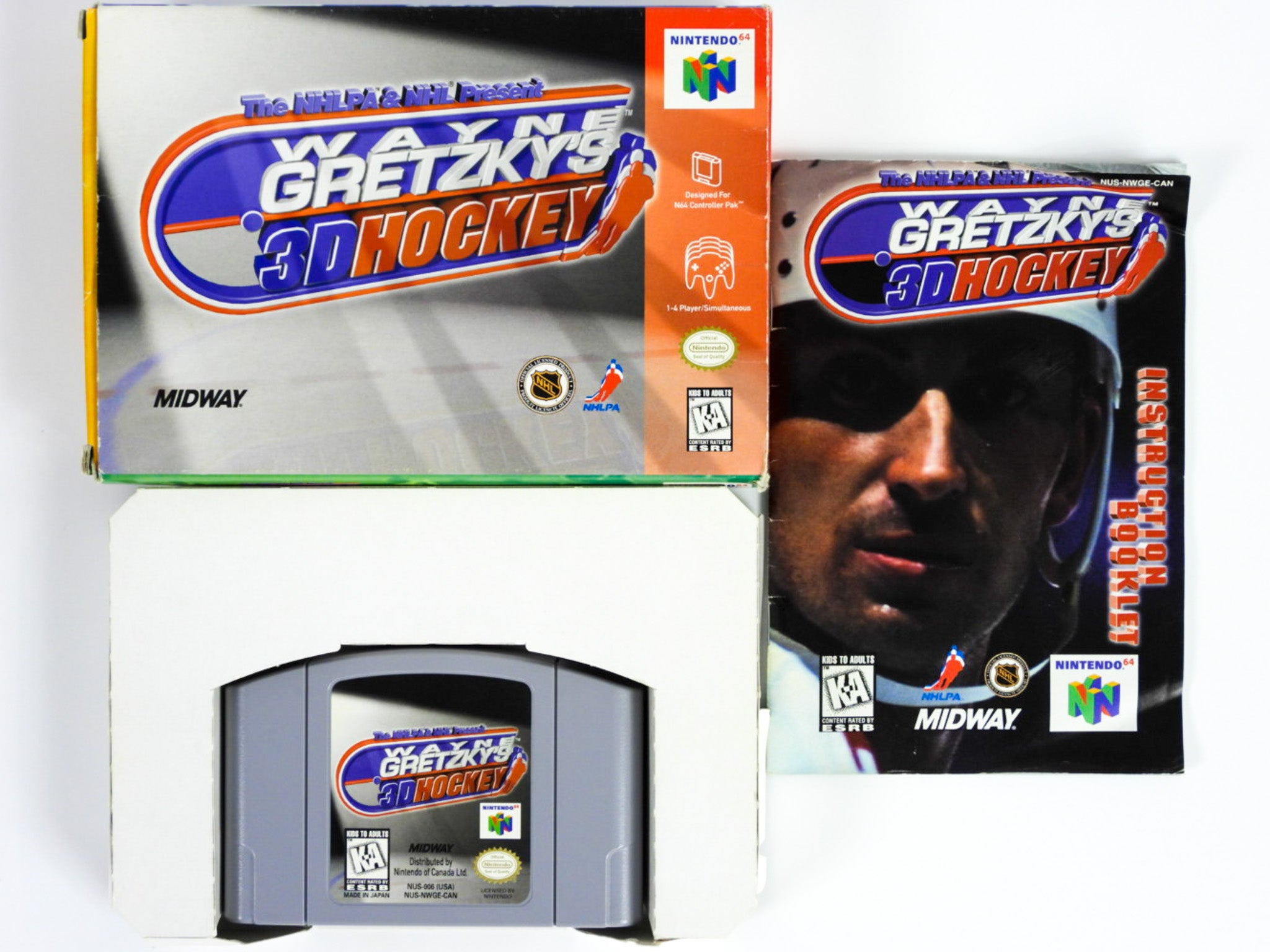 Wayne gretzky 3d hockey 2024 n64