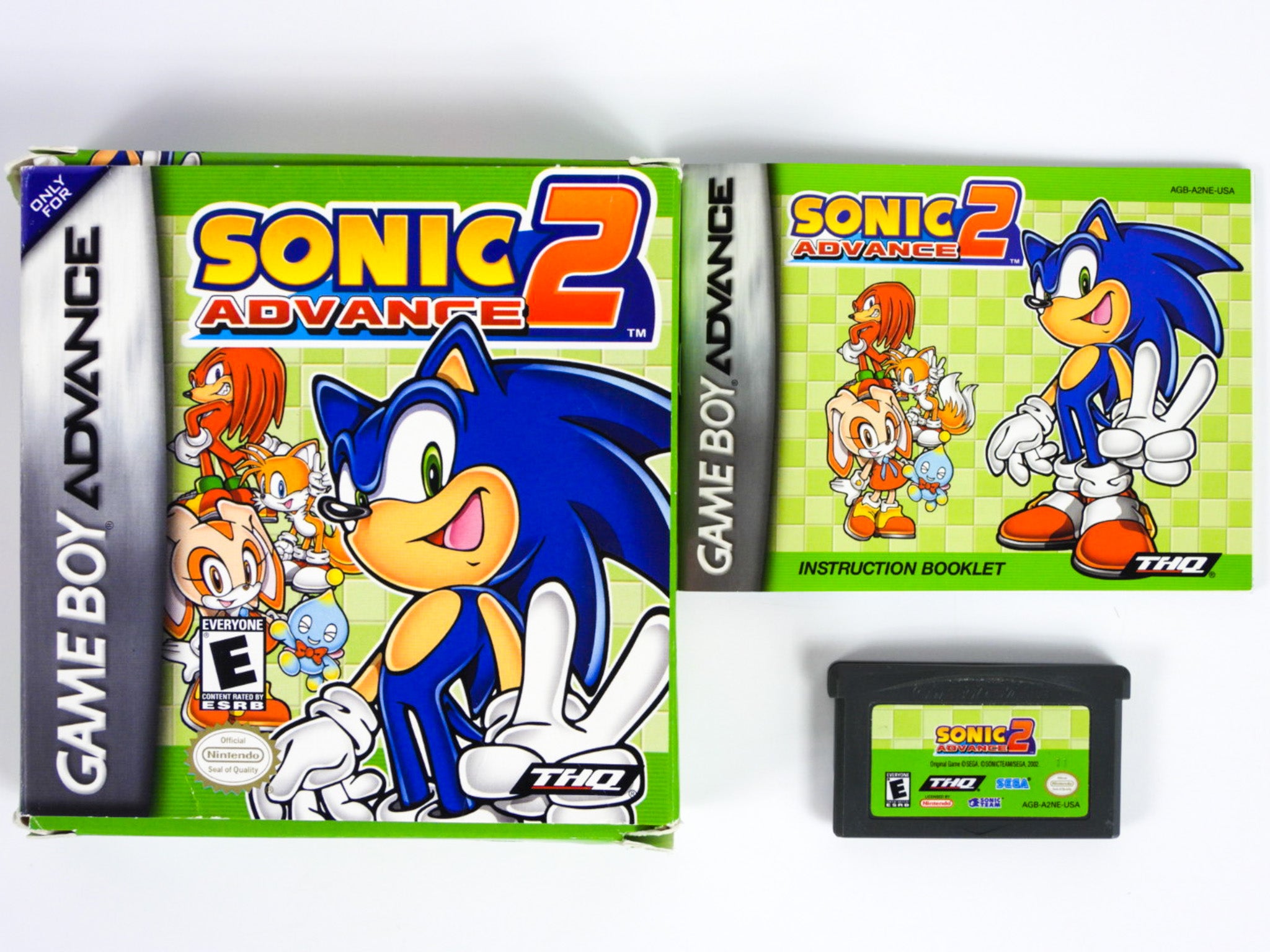 Sonic Advance 2 (Game Boy Advance / GBA) – RetroMTL