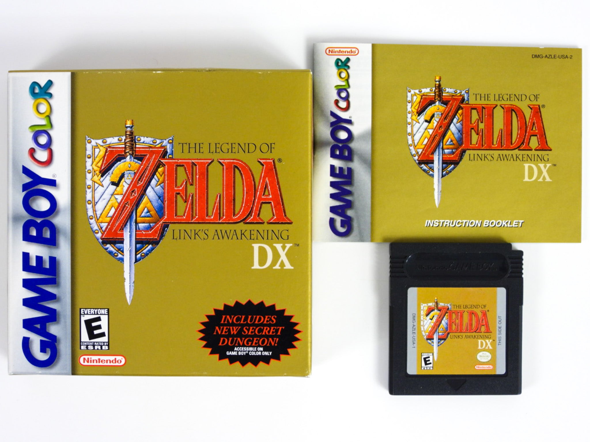 Game Boy Color Legend of Zelda: Link's Awakening DX *OEM & Saves