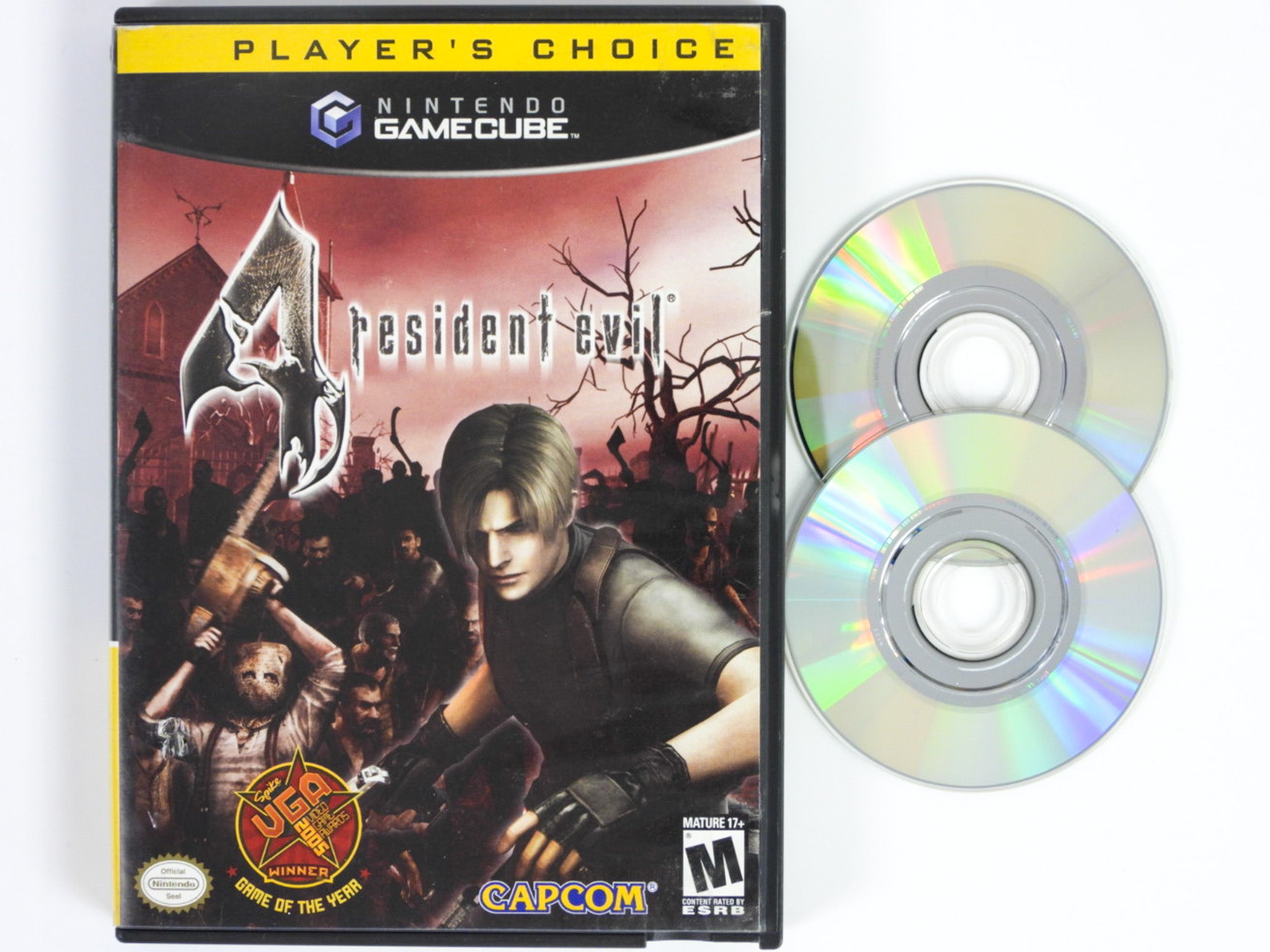 MINT DISC / COMPLETE* Resident Evil 4 Game for Nintendo Gamecube Console  TESTED 13388200177