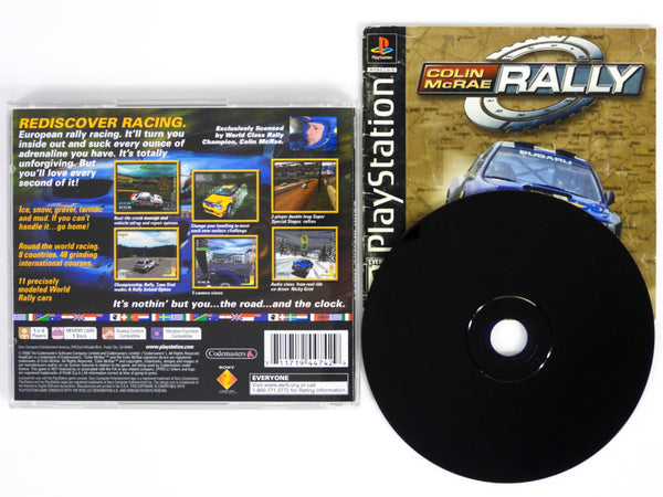 Jeu PS1 – Colin McRae Rally – Version Value Series – Sans jaquette avant ni notice - Jeux vidéo