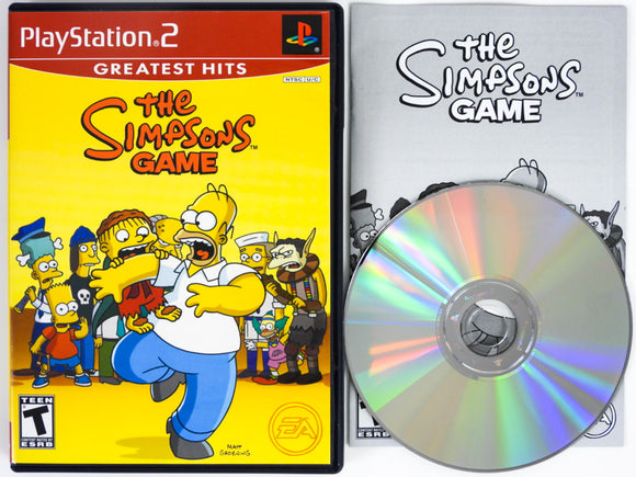 The Simpsons Game [Greatest Hits] (Playstation 2 / PS2)