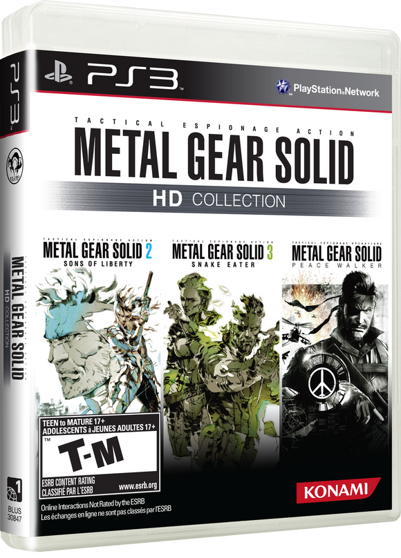 Metal Gear Solid HD Collection (Playstation 3 / PS3)