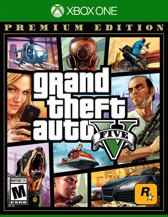 Grand Theft Auto V 5 [Premium Edition] (Xbox One)