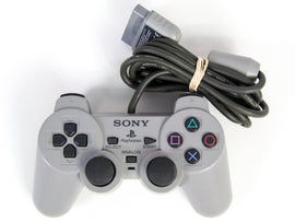 Gray Dual Shock Controller (PlayStation / PS1)