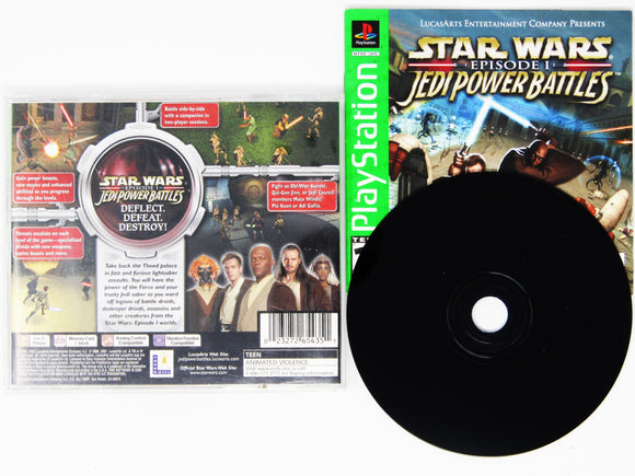 Star Wars Episode I Jedi Power Battles [Greatest Hits] (Playstation / PS1)