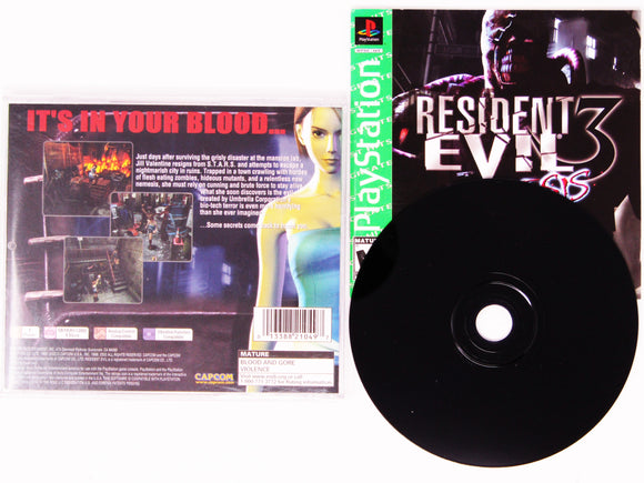 Resident Evil 3 Nemesis [Greatest Hits] (Playstation / PS1)