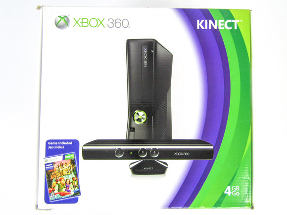 Xbox 360 System Slim 4 GB [Kinect Bundle] Black