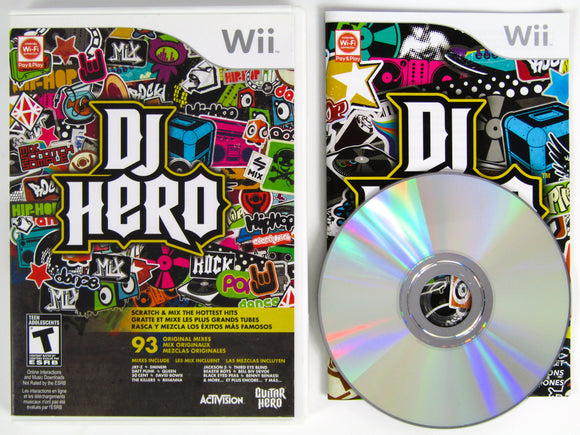 DJ Hero [Game Only] (Nintendo Wii)