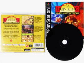 The Lion King Simbas Mighty Adventure (PlayStation / PS1)
