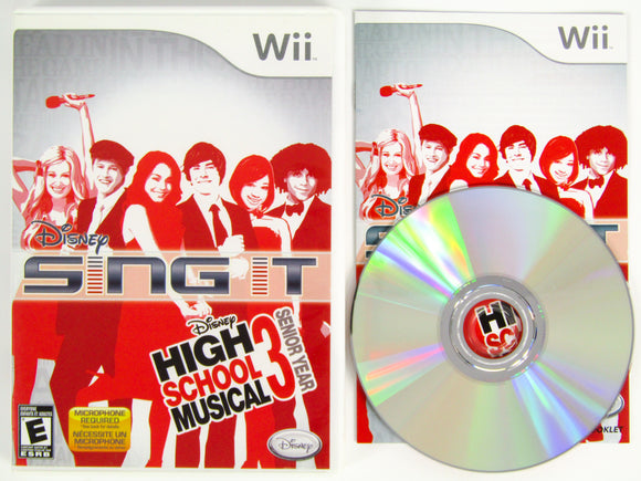 Disney Sing It High School Musical 3 (Nintendo Wii)