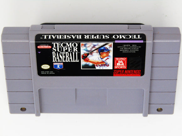 Tecmo Super Baseball (Super Nintendo / SNES)