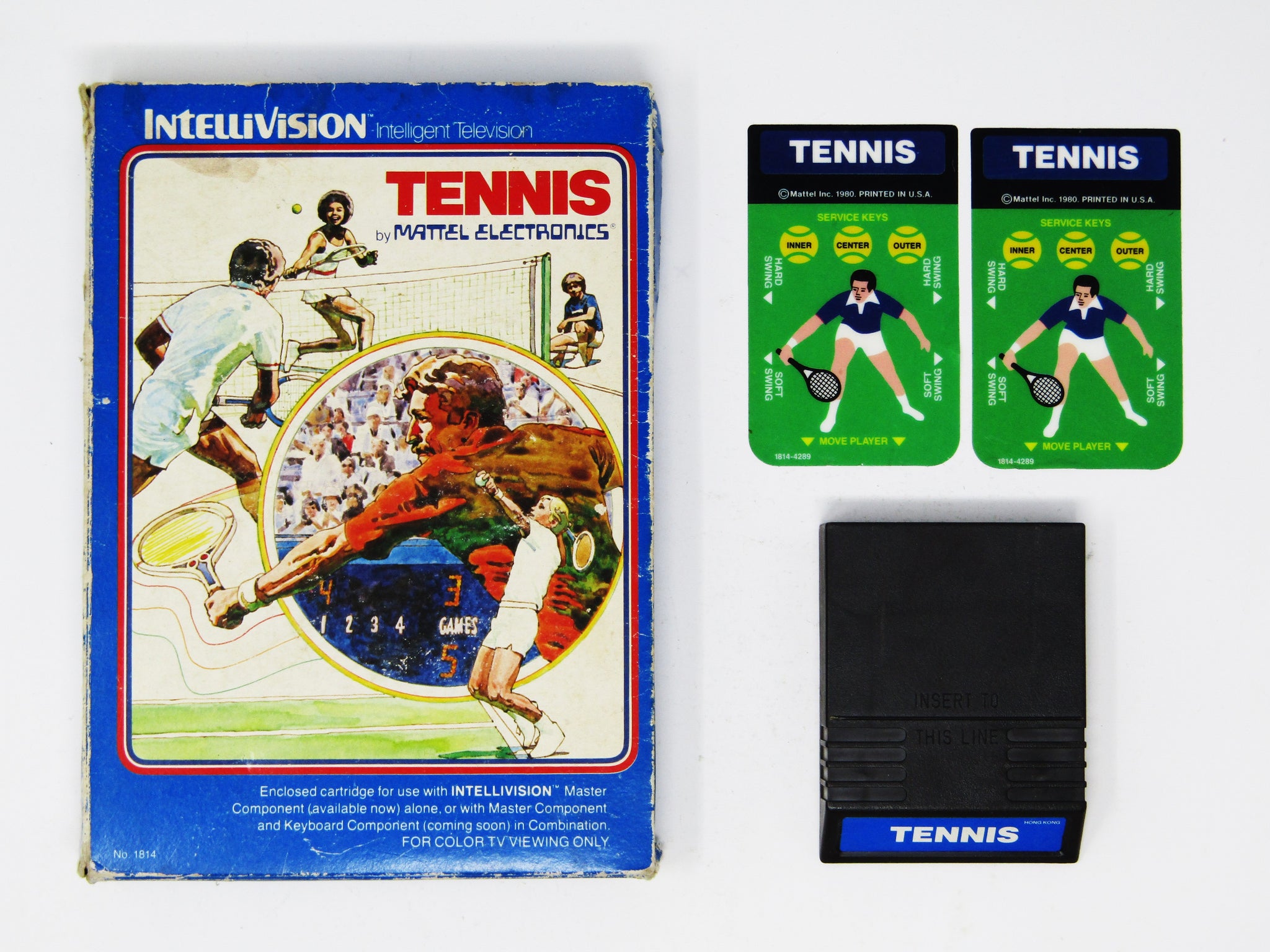 Jeu Mattel Intellivision - Tennis en boite - Jeux vidéo Jeu Mattel Intellivision - Tennis en boite - Jeux vidéo