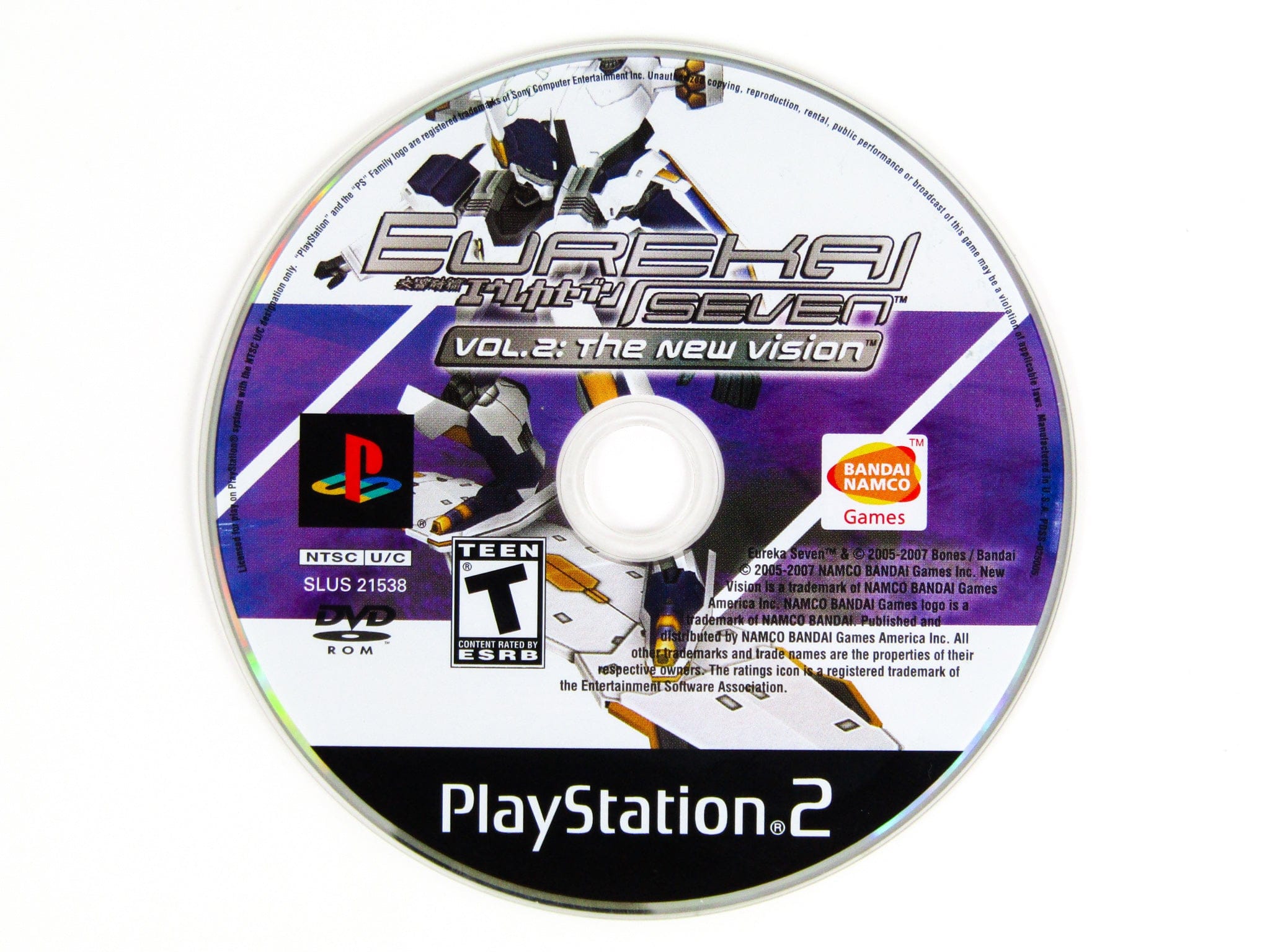 Eureka Seven vol.2: The New vision (Playstation 2 / PS2) - RetroMTL