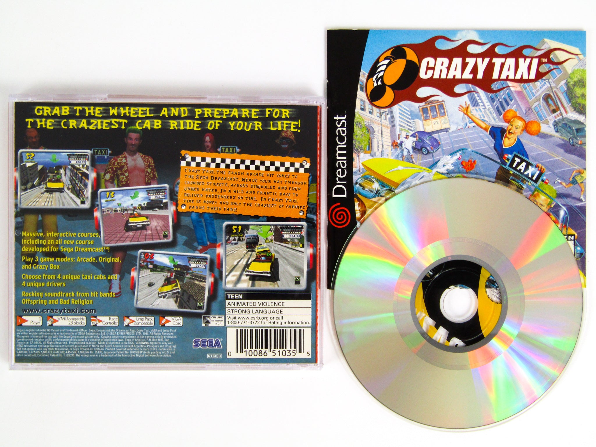 Crazy Taxi - Sega Dreamcast