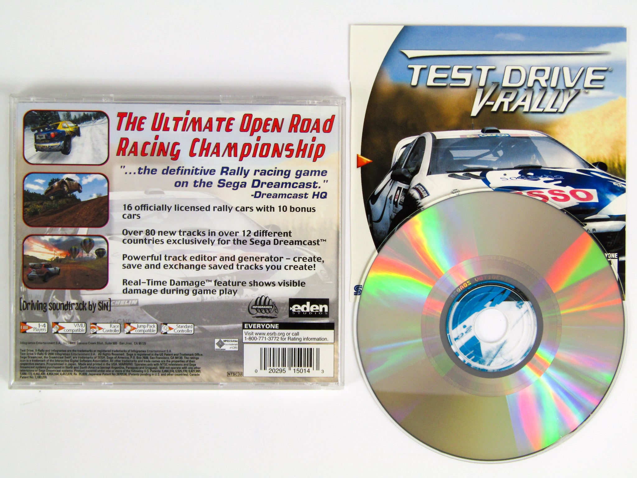 Test Drive V-Rally (Sega Dreamcast) – RetroMTL
