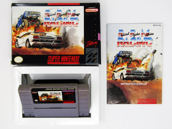 Rpm Racing Nintendo Radical Psycho Machine RPM Racing (Super Nintendo / SNES) – RetroMTL