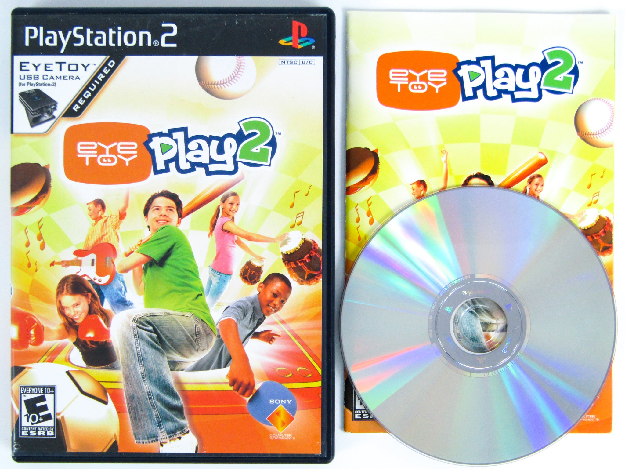 Eye Toy Play 2 (Playstation 2 / PS2) – RetroMTL