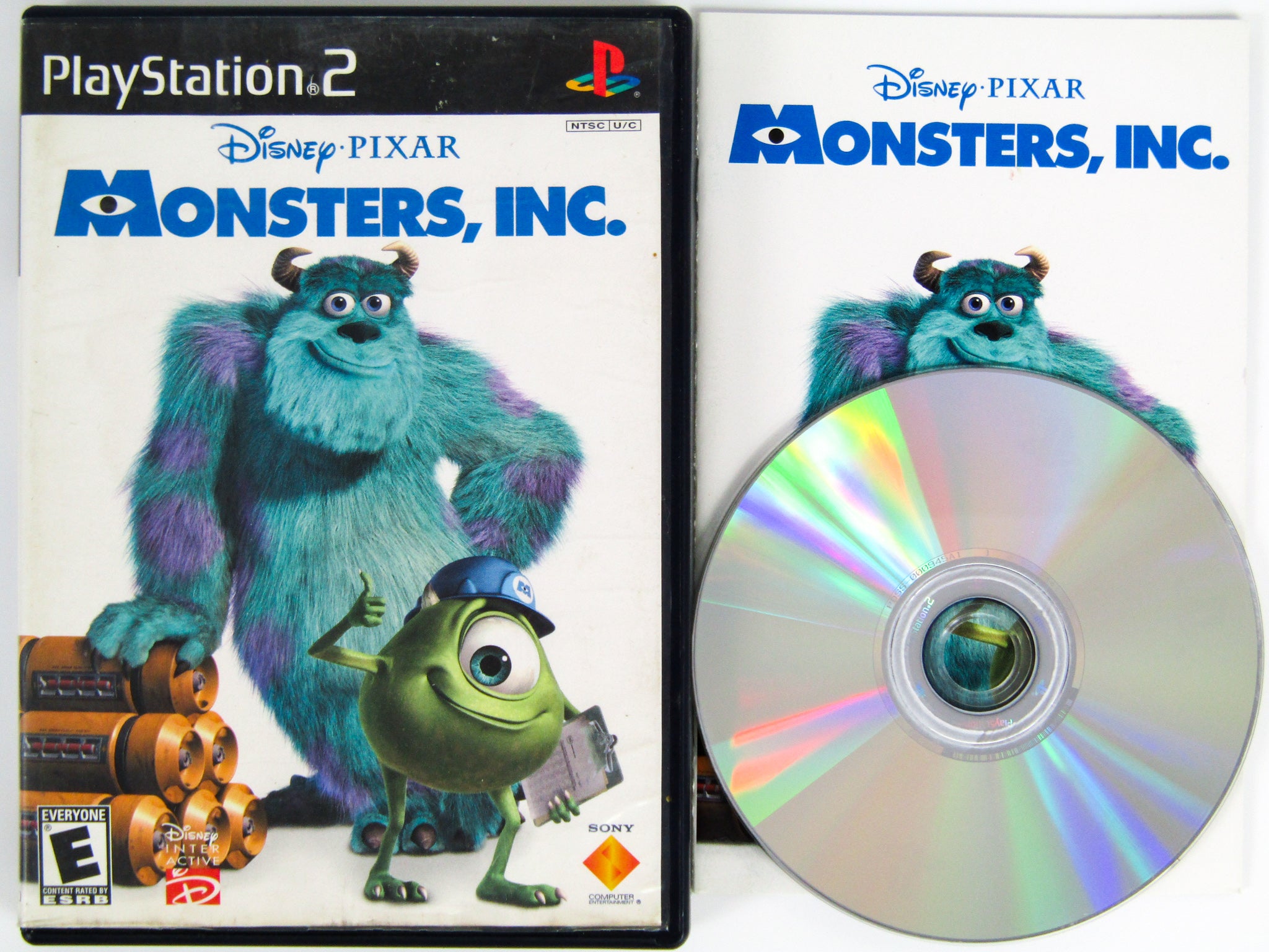 monsters inc playstation 2 Monsters Inc (PlayStation 2 / PS2) – Retro MTL