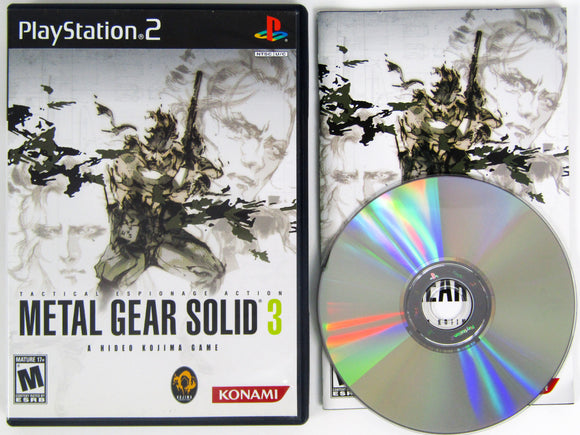 Metal Gear Solid 3  [Part Of A Set] (Playstation 2 / PS2)