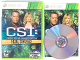 CSI: Fatal Conspiracy (Xbox 360)