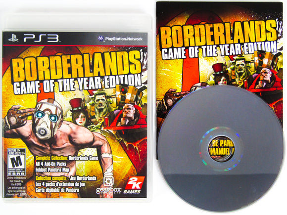 Borderlands [Game Of The Year] (Playstation 3 / PS3)