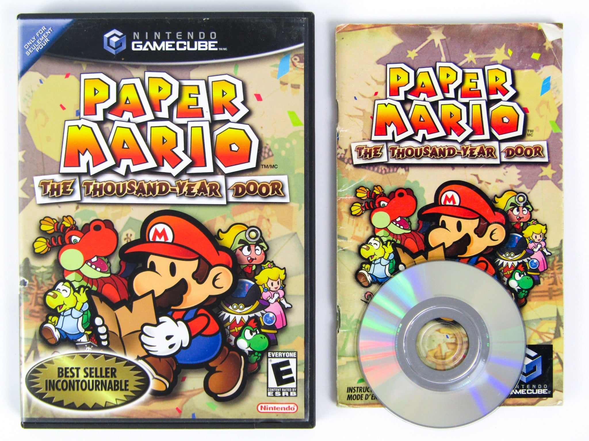 Paper Mario the Origami King Cover Art: Replacement Insert & Case for  Nintendo Switch 