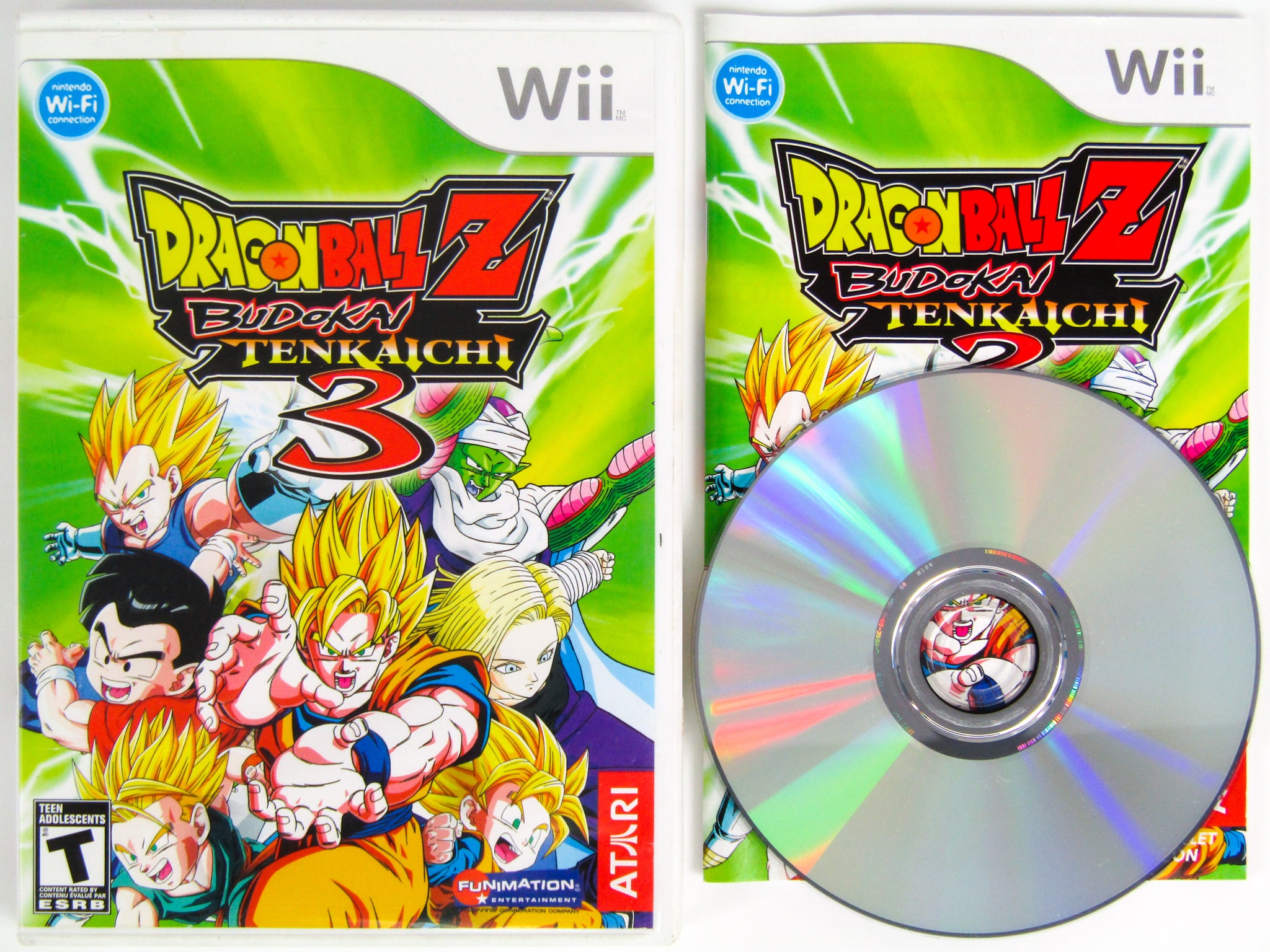 Dragon 2024 Ball Z Budokai Tenkaichi 3 Nintendo Wii